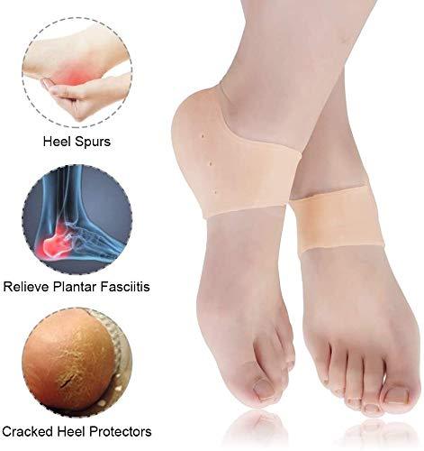 1277 Anti Crack Silicon Gel Heel Moisturizing Socks For Foot Care Men Women (Loose Pack) 1277 Anti Crack Silicon Gel Heel Moisturizing Socks For Foot Care Men Women (Loose Pack)